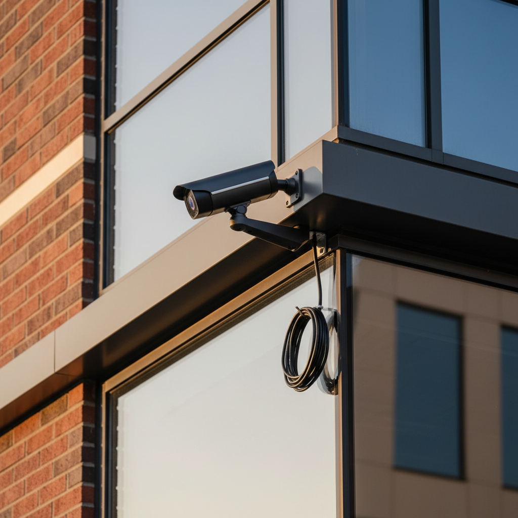 Professional CCTV security installation